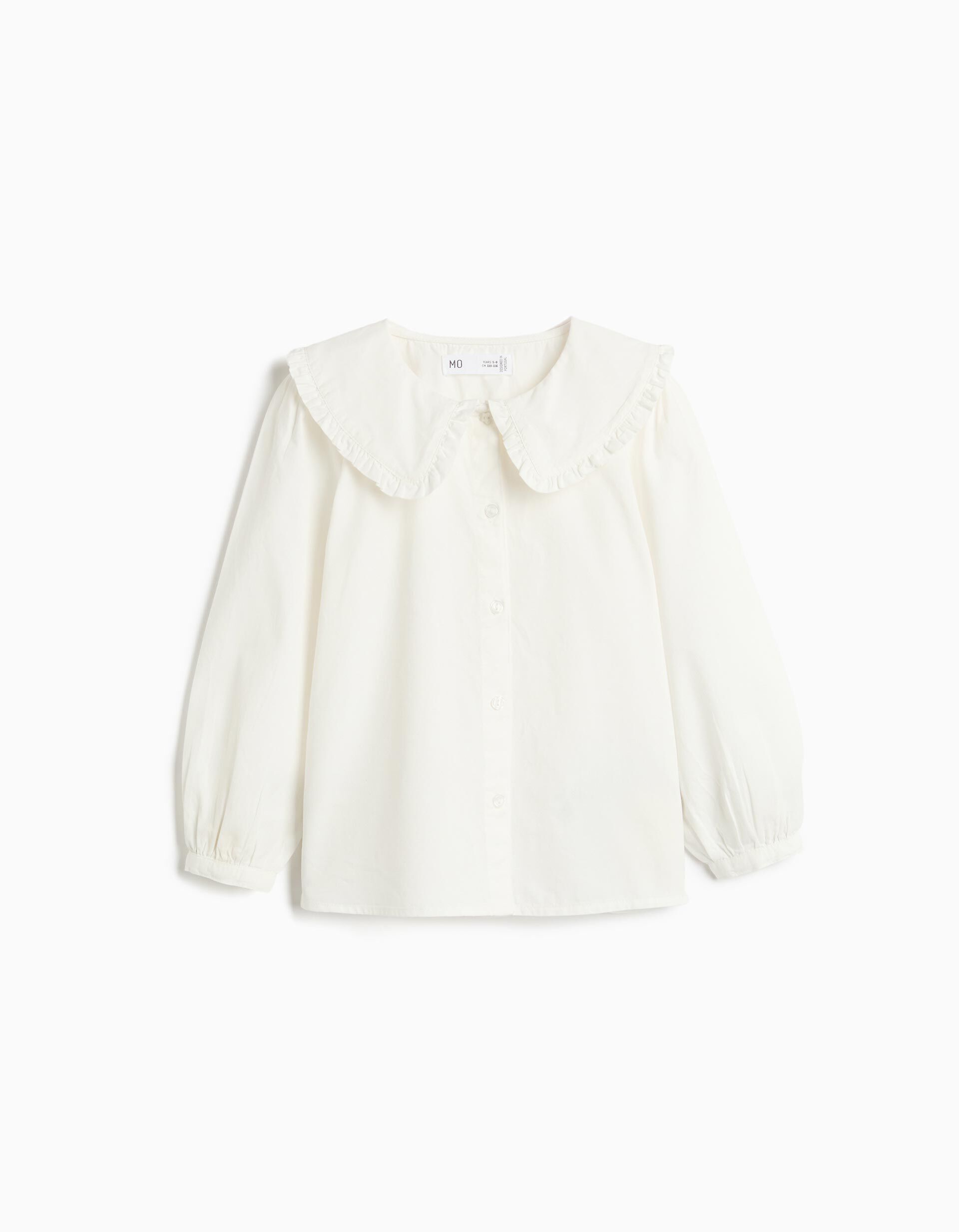 Blusa, Menina, Branco