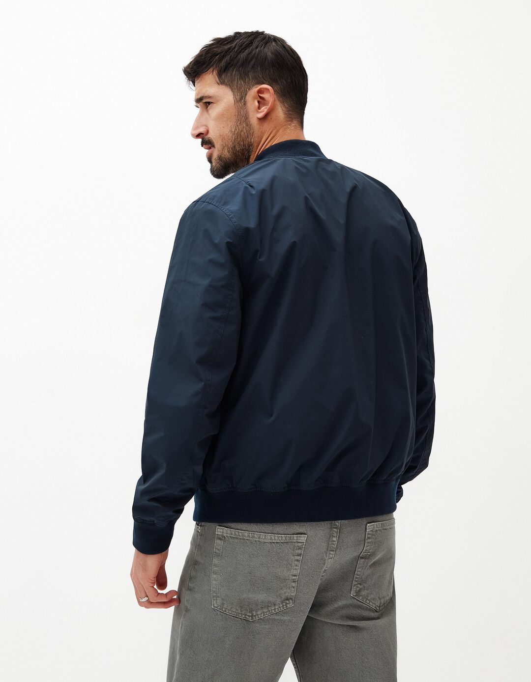 Blusão Bomber, Homem, Azul Escuro