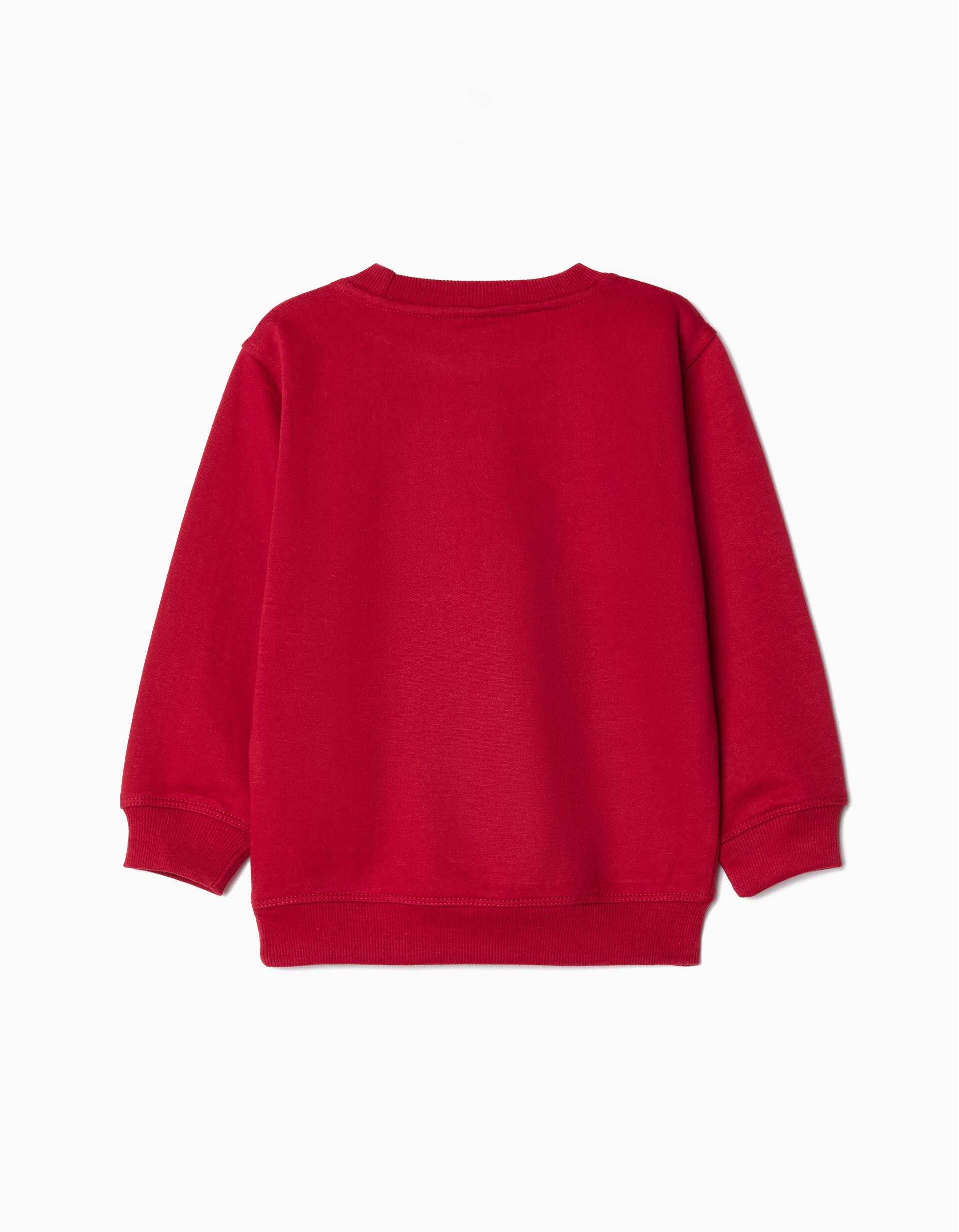 Comprar Online Sweatshirt de Felpa Natal, Menino, Vermelho