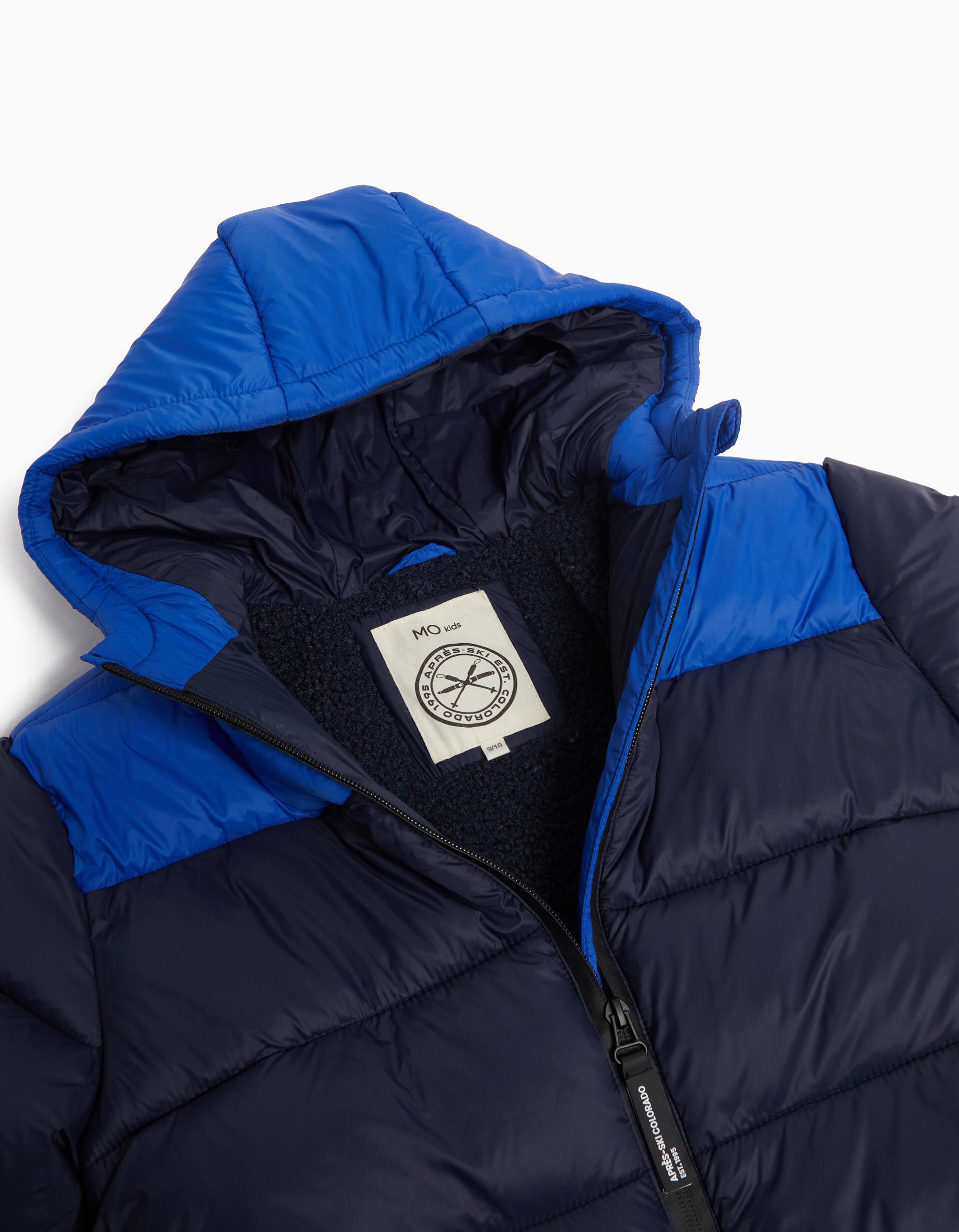 Comprar Online Casaco Acolchoado Capuz, Menino, Azul Escuro