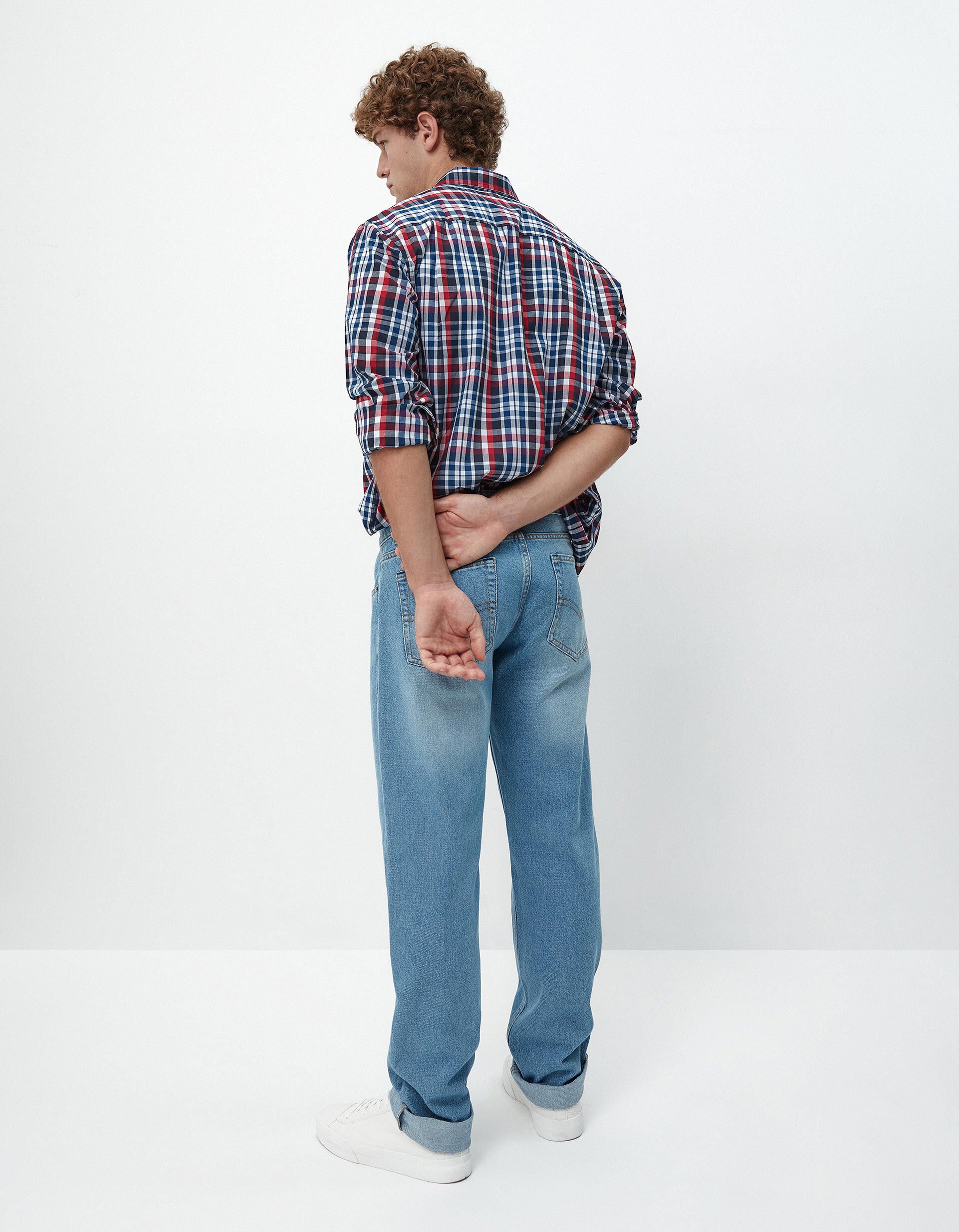 Comprar Online Cal&ccedil;as de Ganga 'Straight fit', Homem, Azul Claro