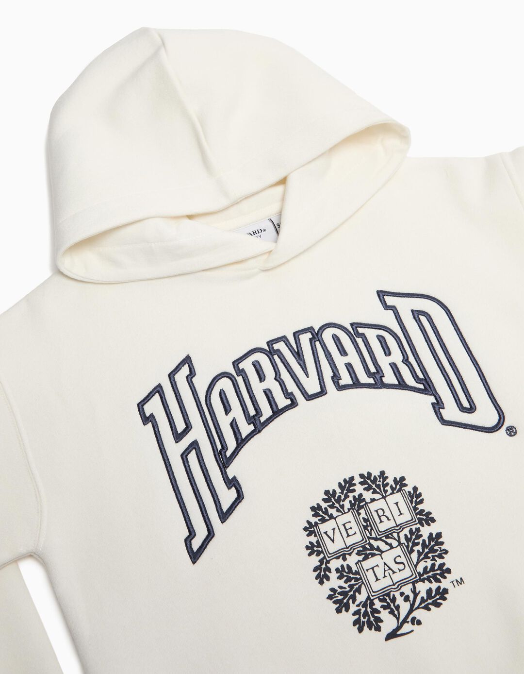 Sweatshirt com Capuz 'Harvard', Menina, Branco