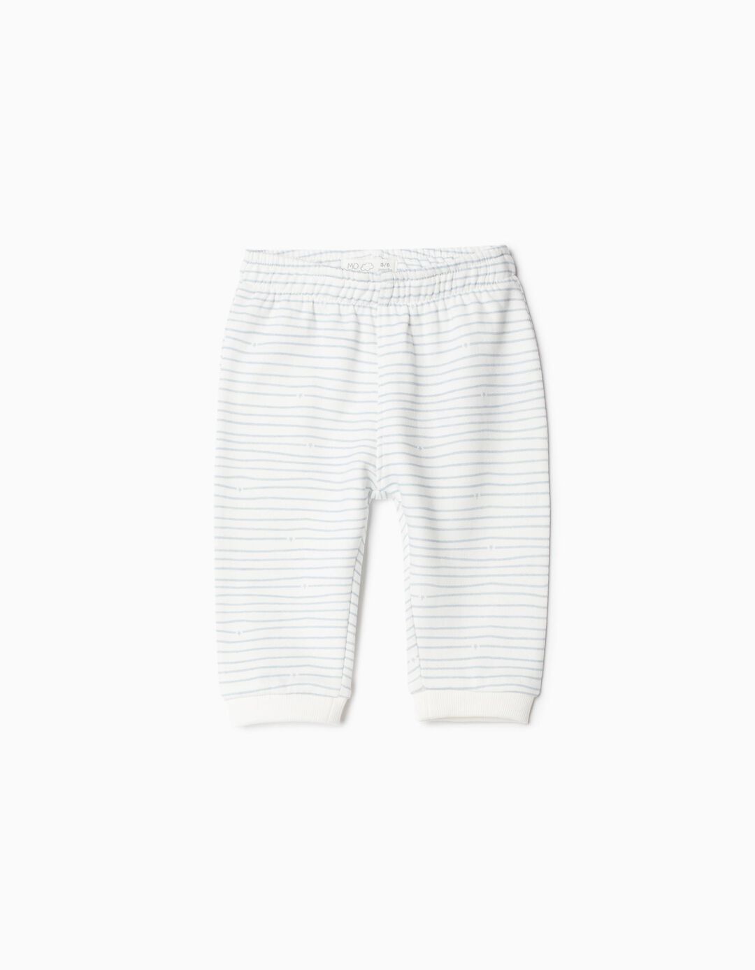 Calças de Jogging, Recém-nascido, Cinzento Claro