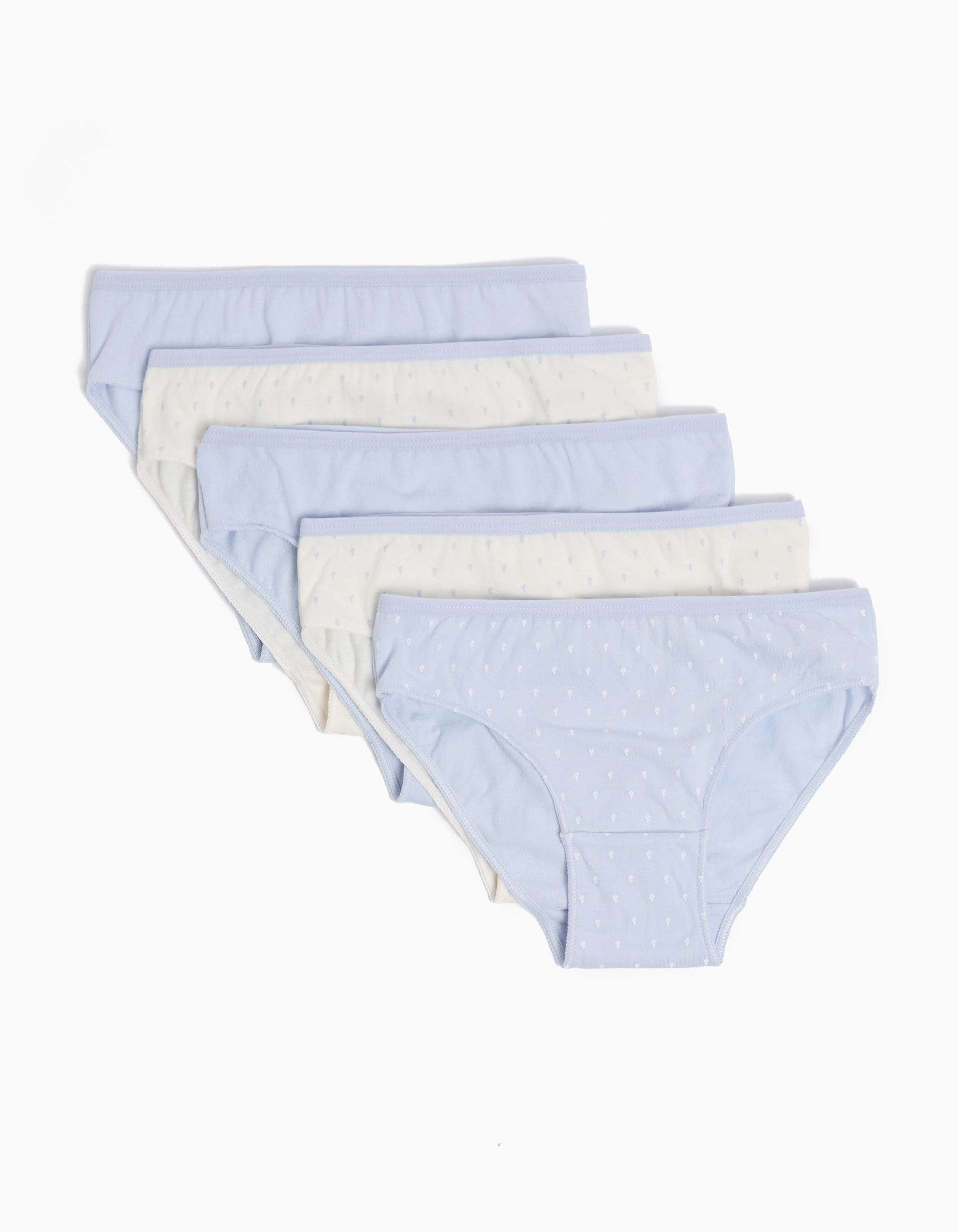 Pack 5 Cuecas, Menina, Multicor 