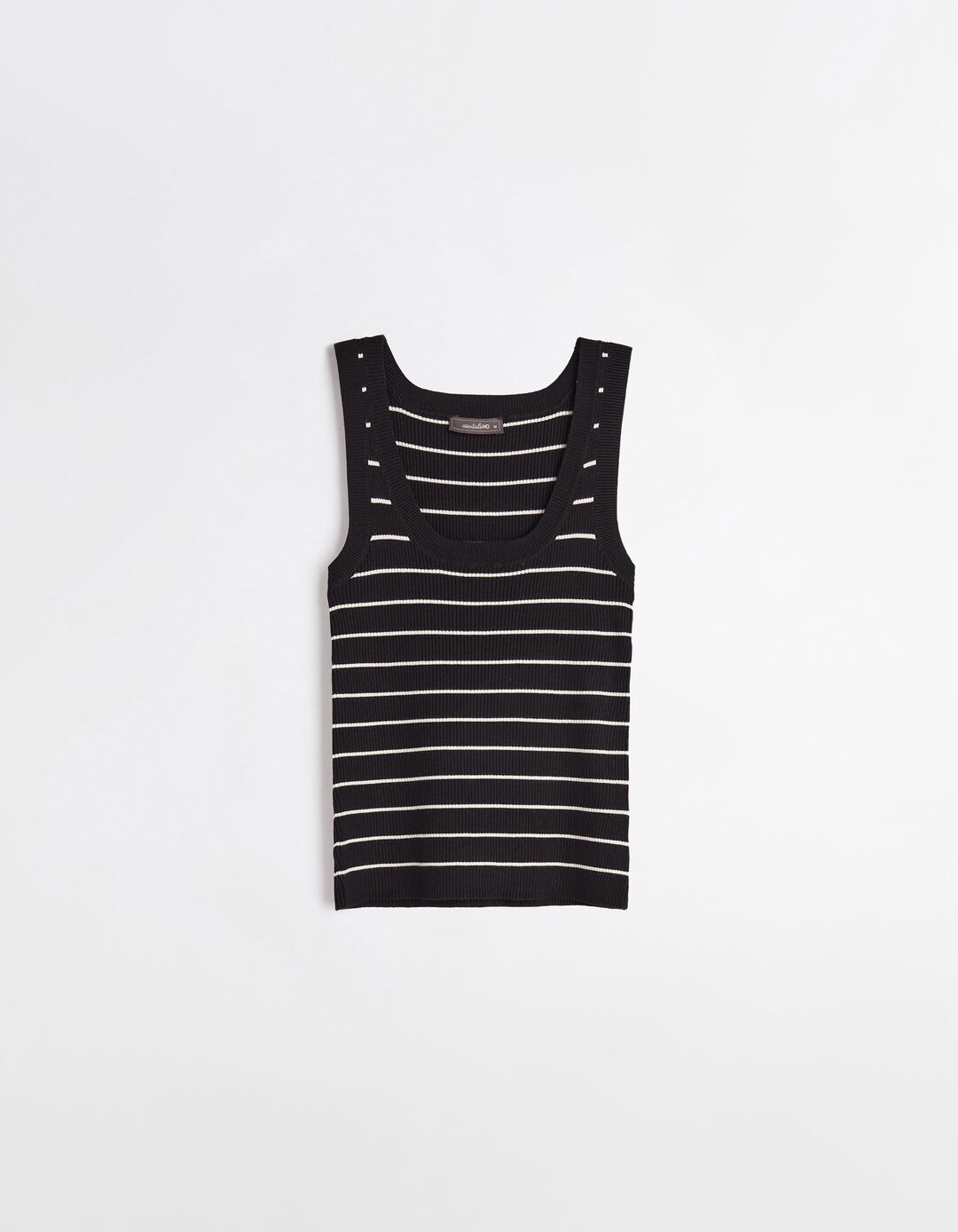 Top Riscas, Mulher, Preto
