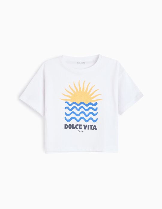Comprar Online T-shirt, Menina, Branco 