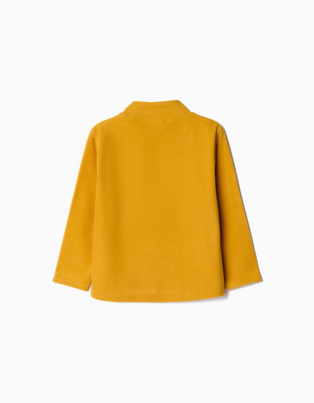Casaco Polar Fecho de Correr, Menino, Amarelo