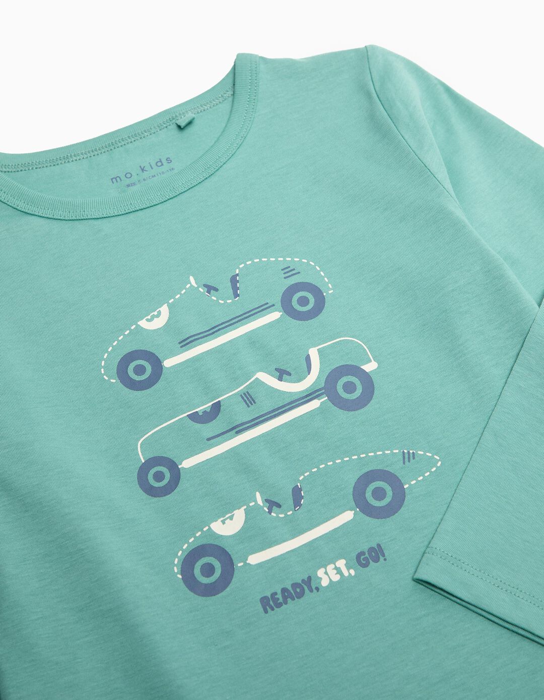 Pijama Jersey, Menino, Verde Claro