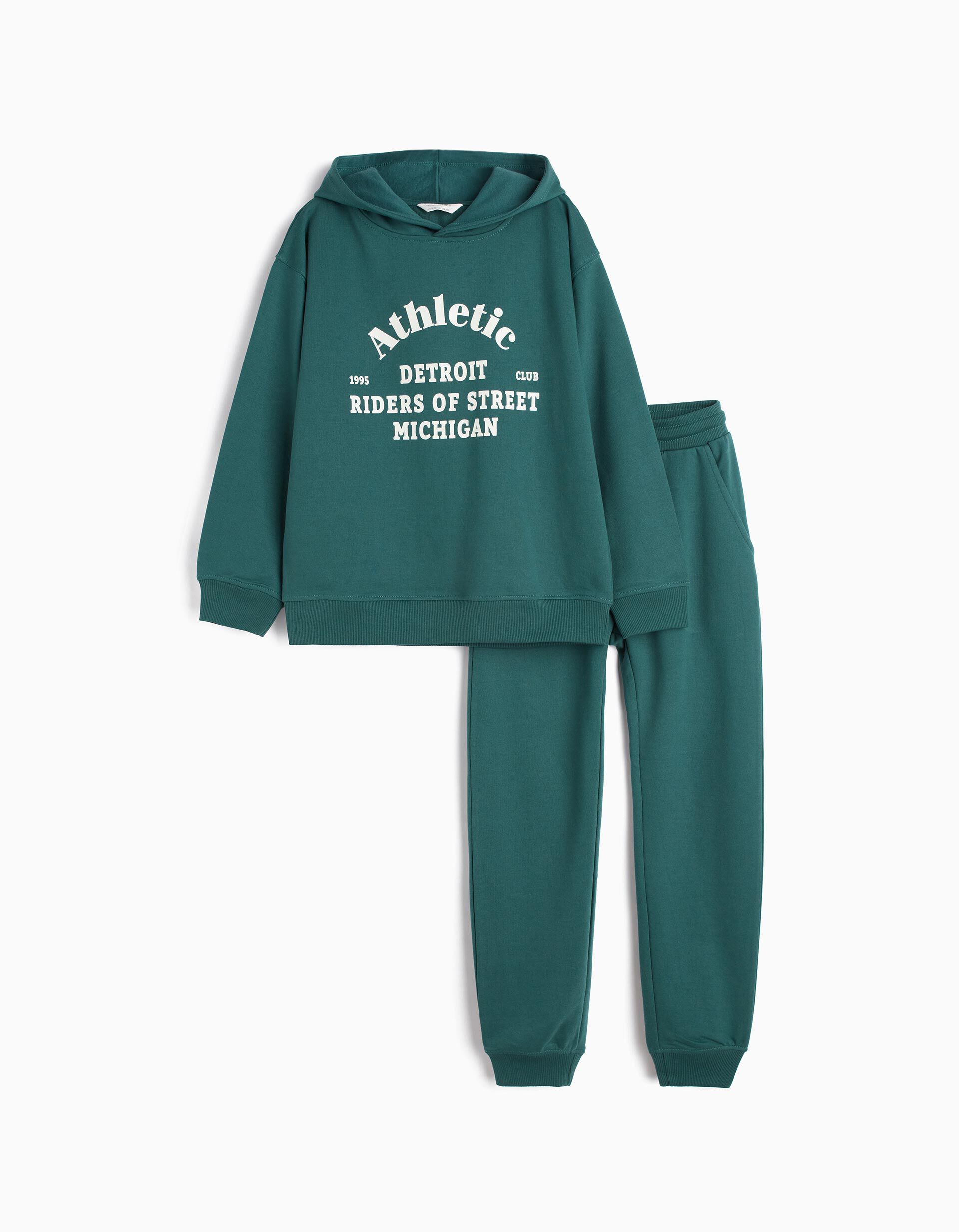 Comprar Online Conjunto de Jogging, Menino, Verde Escuro