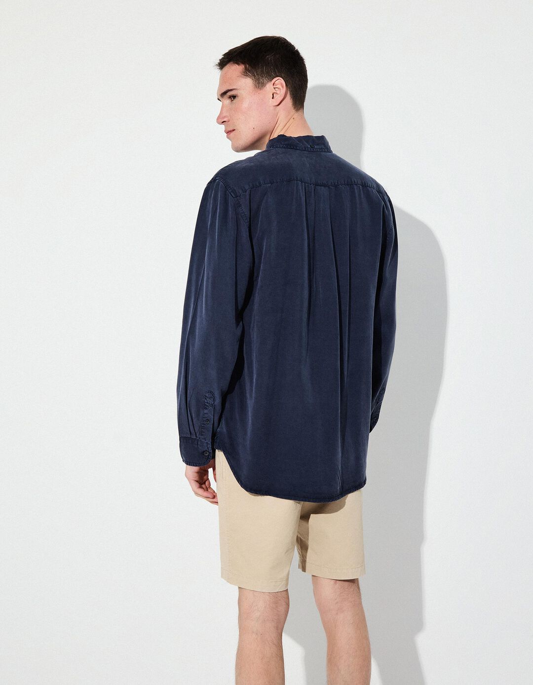 Camisa, Homem, Azul Escuro