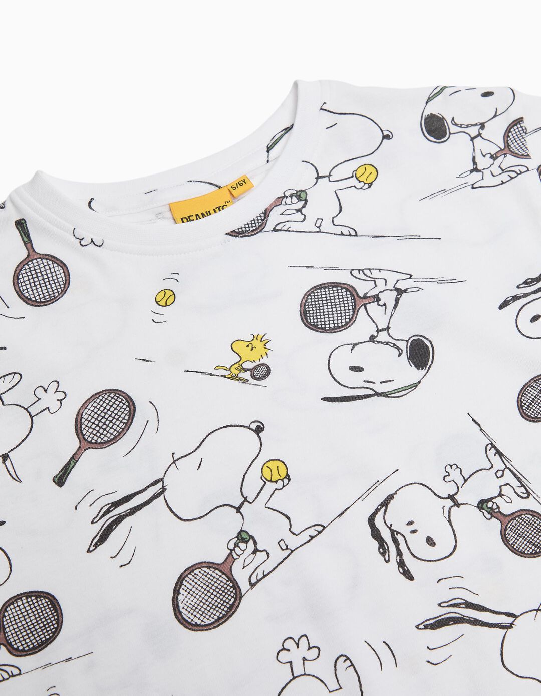 T-shirt 'Snoopy', Menino, Branco