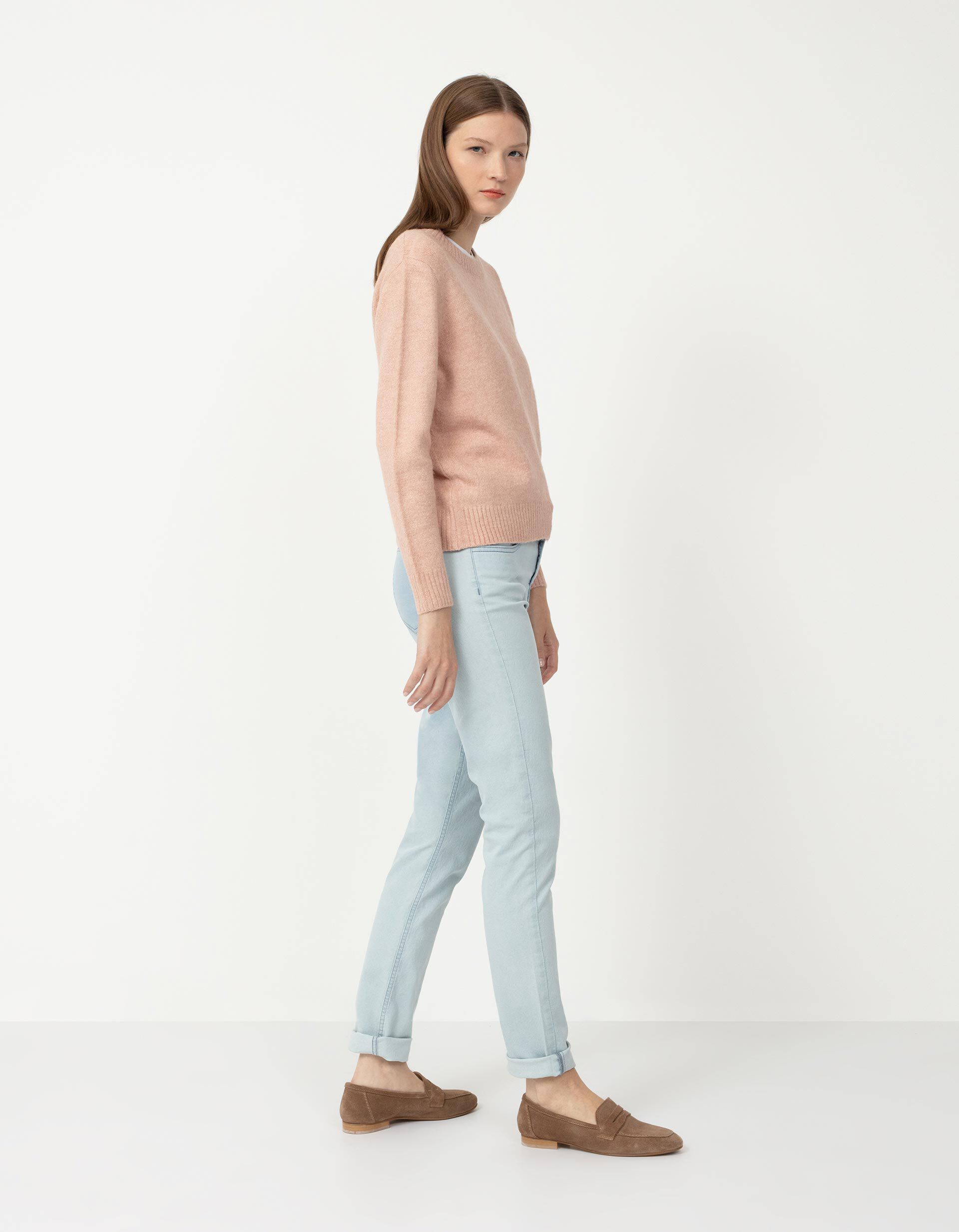 Comprar Online Jeans B&aacute;sicas, Mulher, Azul Claro