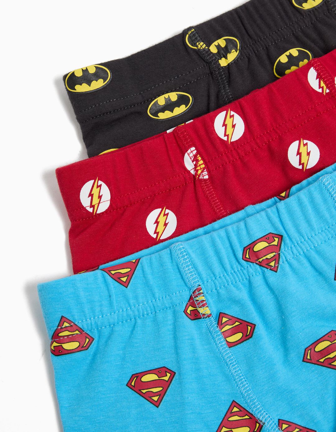 Pack 3 Boxers 'Liga da Justiça', Menino, Multicor
