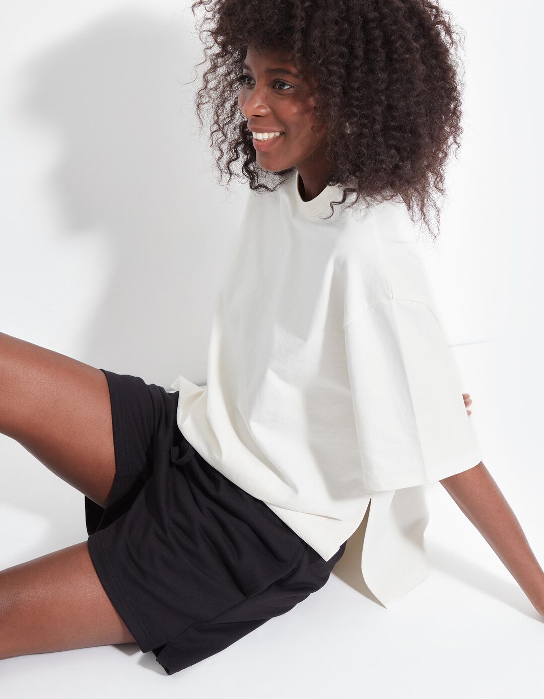 Cal&ccedil;&otilde;es Fleece, Mulher, Preto