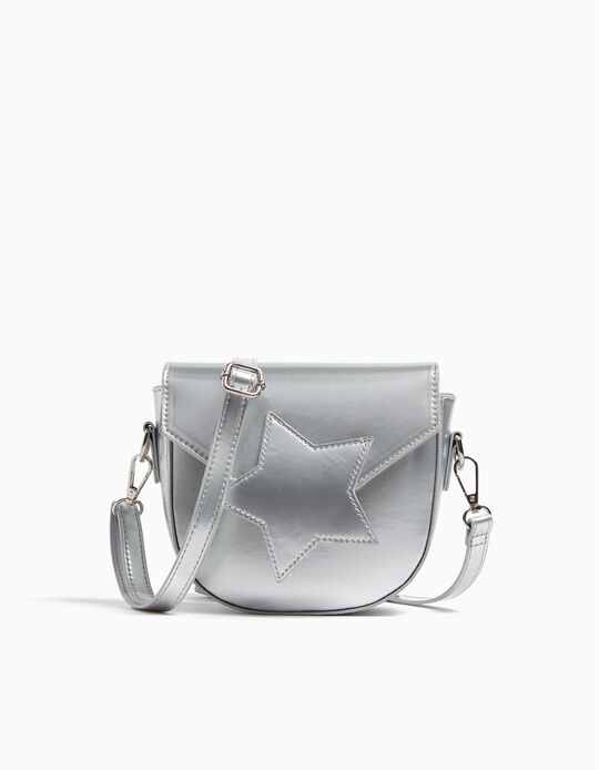 Comprar Online Mala Tiracolo Estrela, Menina, Cinzento