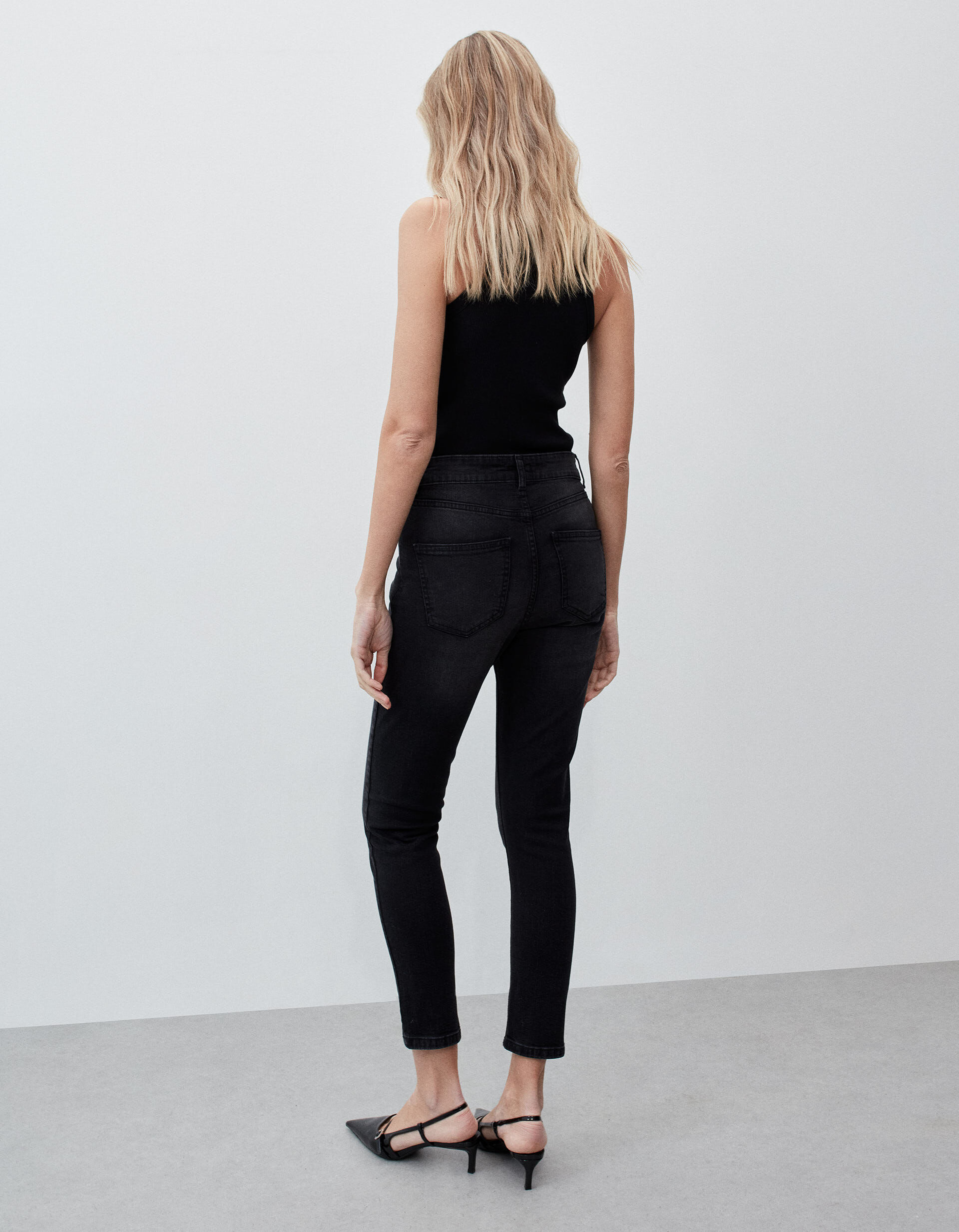 Comprar Online Cal&ccedil;as de Ganga 'Skinny', Mulher, Preto