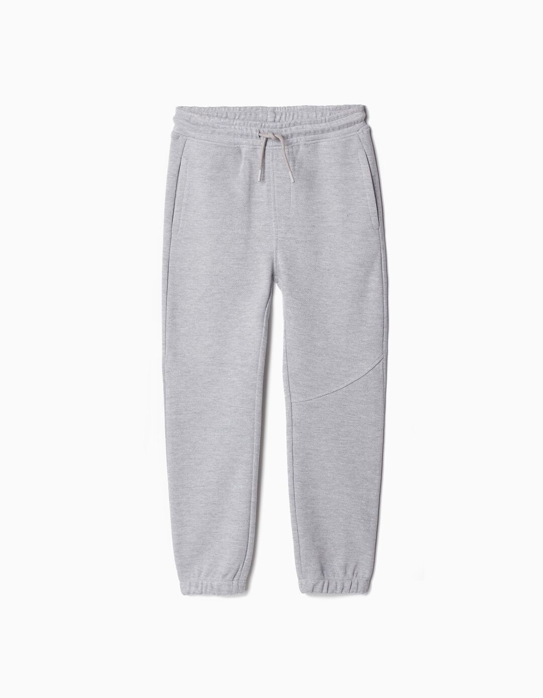 Joggers de Felpa, Menino, Cinzento Claro