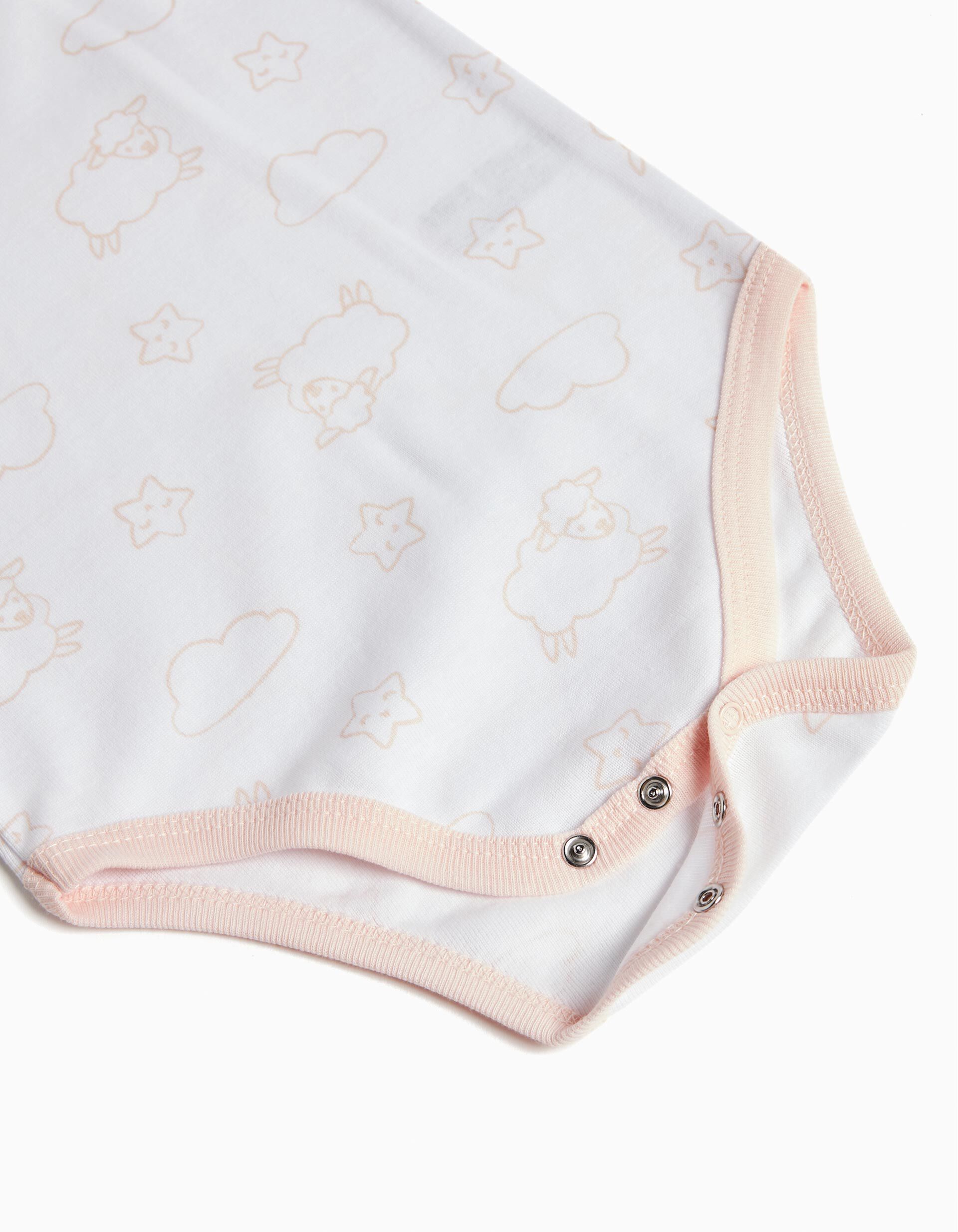 Comprar Online Pack 5 Bodies de Manga Curta, Menina, Multicor