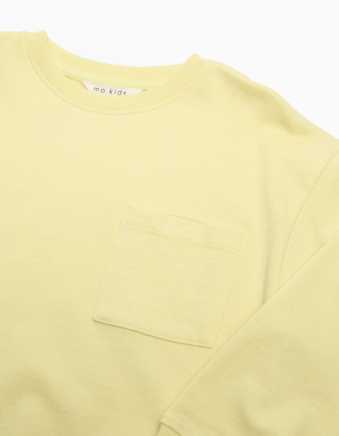 Sweatshirt, Menino, Amarelo Claro