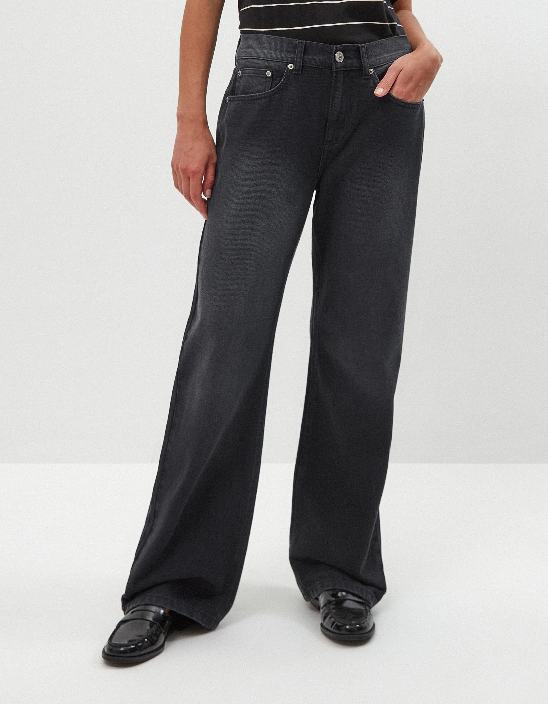 Comprar Online Cal&ccedil;as de Ganga 'Straight fit', Mulher, Preto