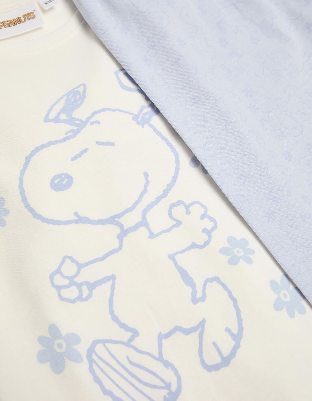 Pijama 'Snoopy', Menina, Bege Claro