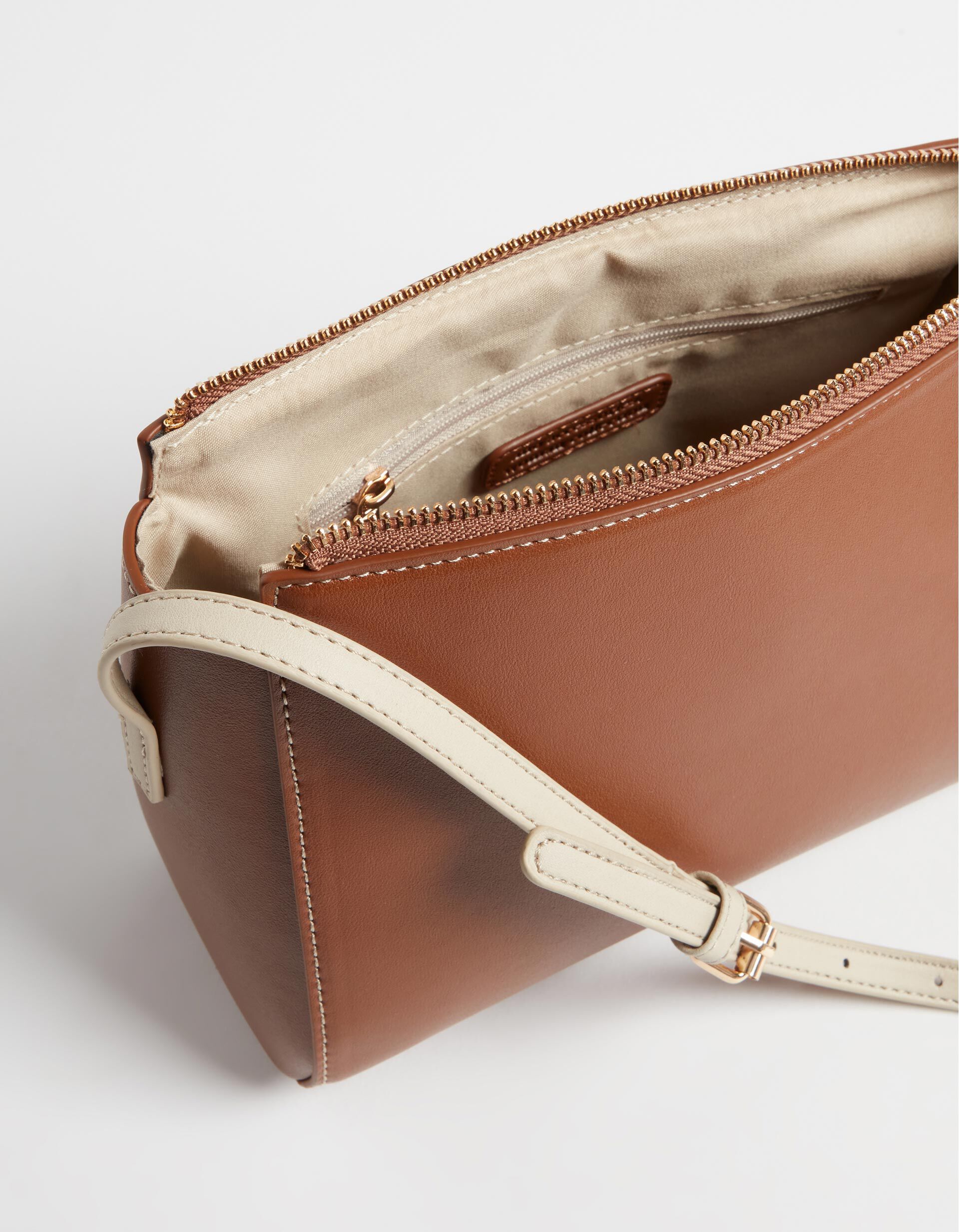 Comprar Online Mala Tiracolo, Mulher, Bege Escuro