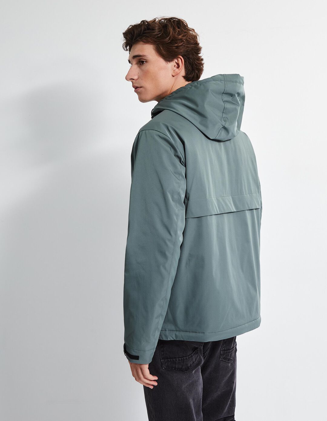 Parka Náutica Capuz, Homem, Verde Escuro