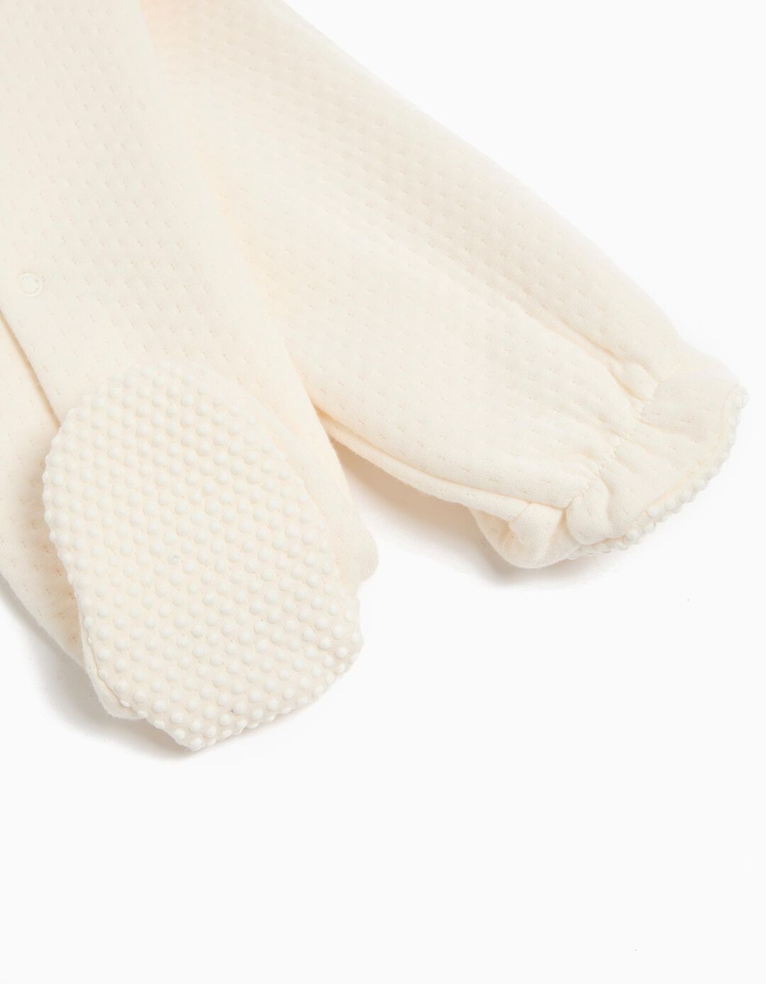 Babygrow de Manga Comprida, Bebé, Bege Claro