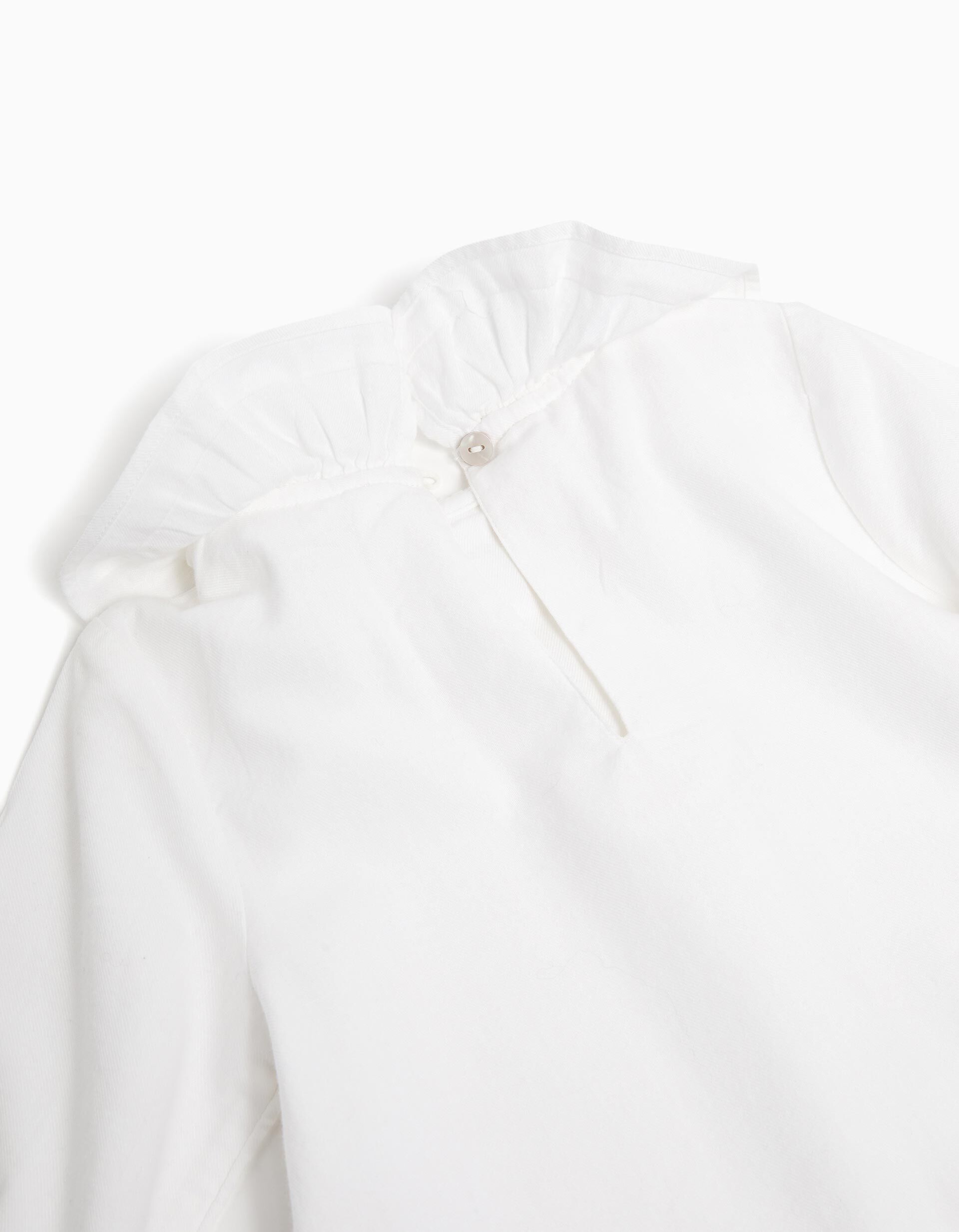 Comprar Online Blusa Sarja Folho, Menina, Branco