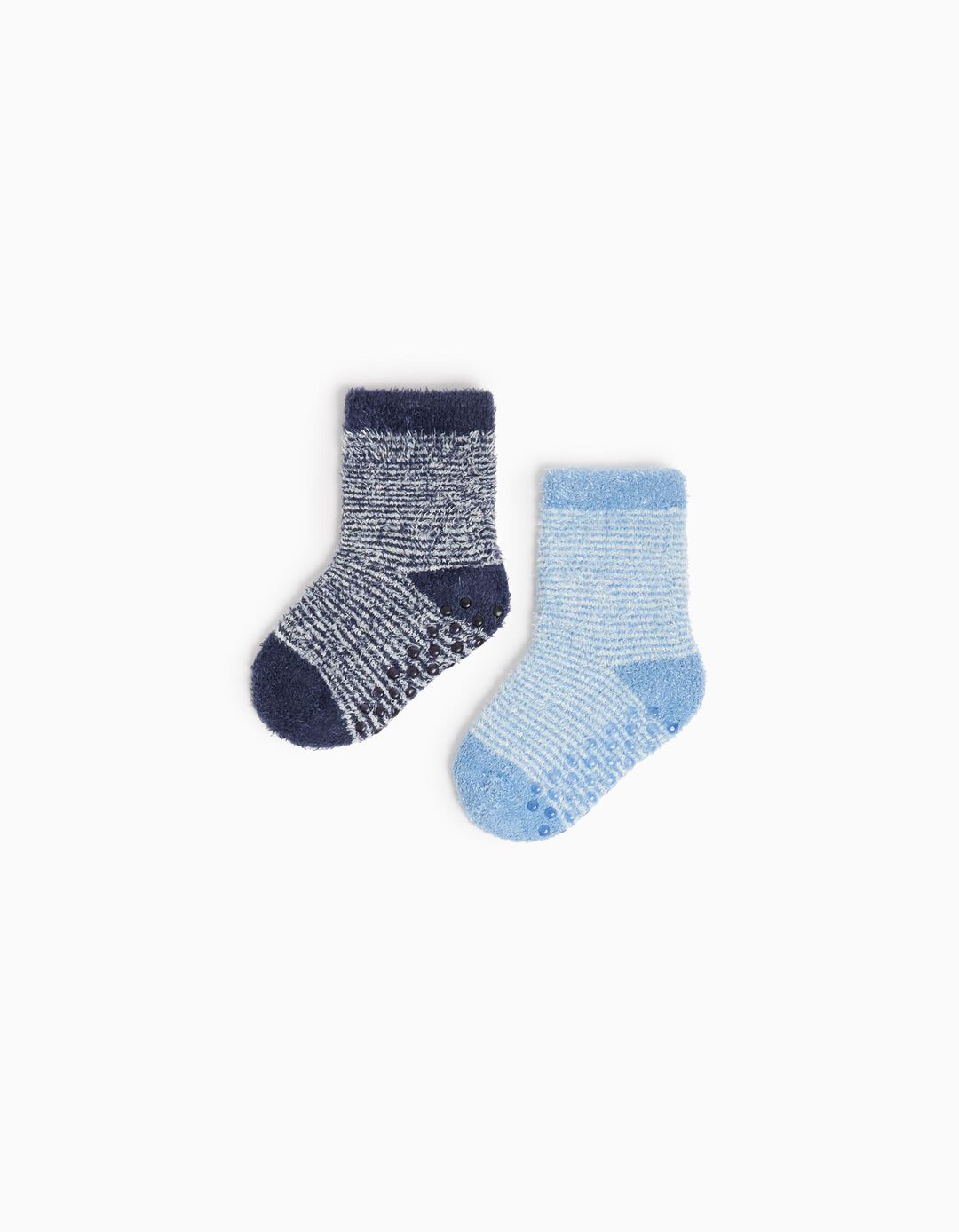 Pack 2 Pares de Meias Antiderrapantes, Menino, Multicor