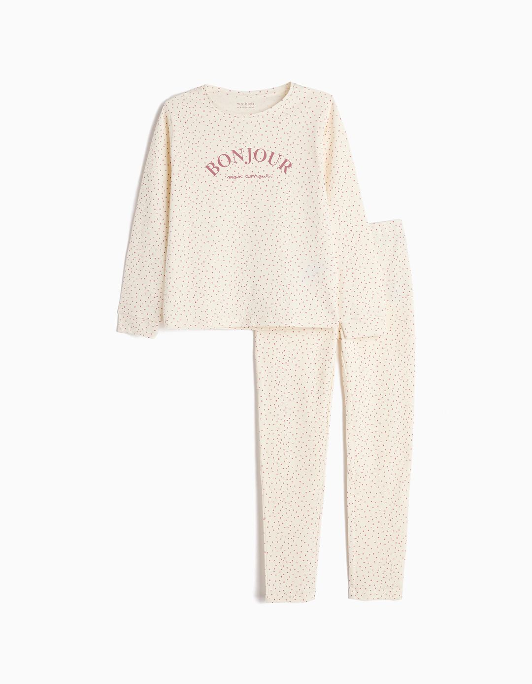 Pijama, Menina, Bege Claro 