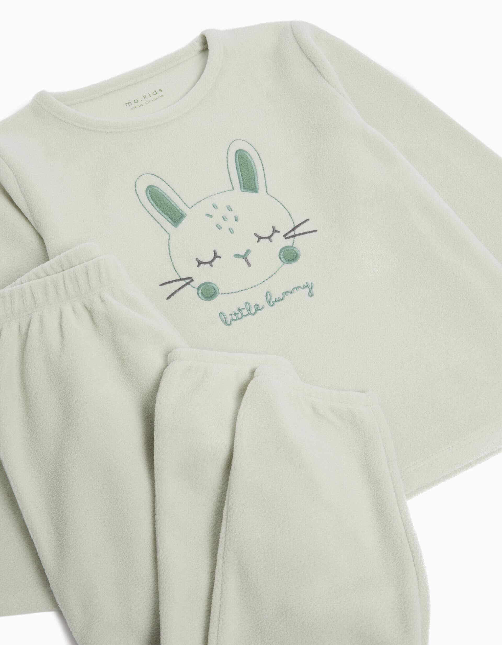 Comprar Online Pijama Polar, Menina, Verde Claro