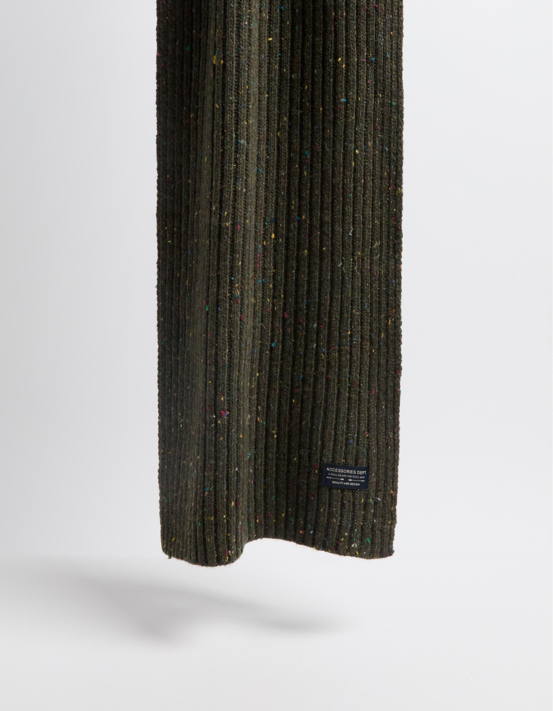 Comprar Online Cachecol Malha Mesclada, Homem, Verde