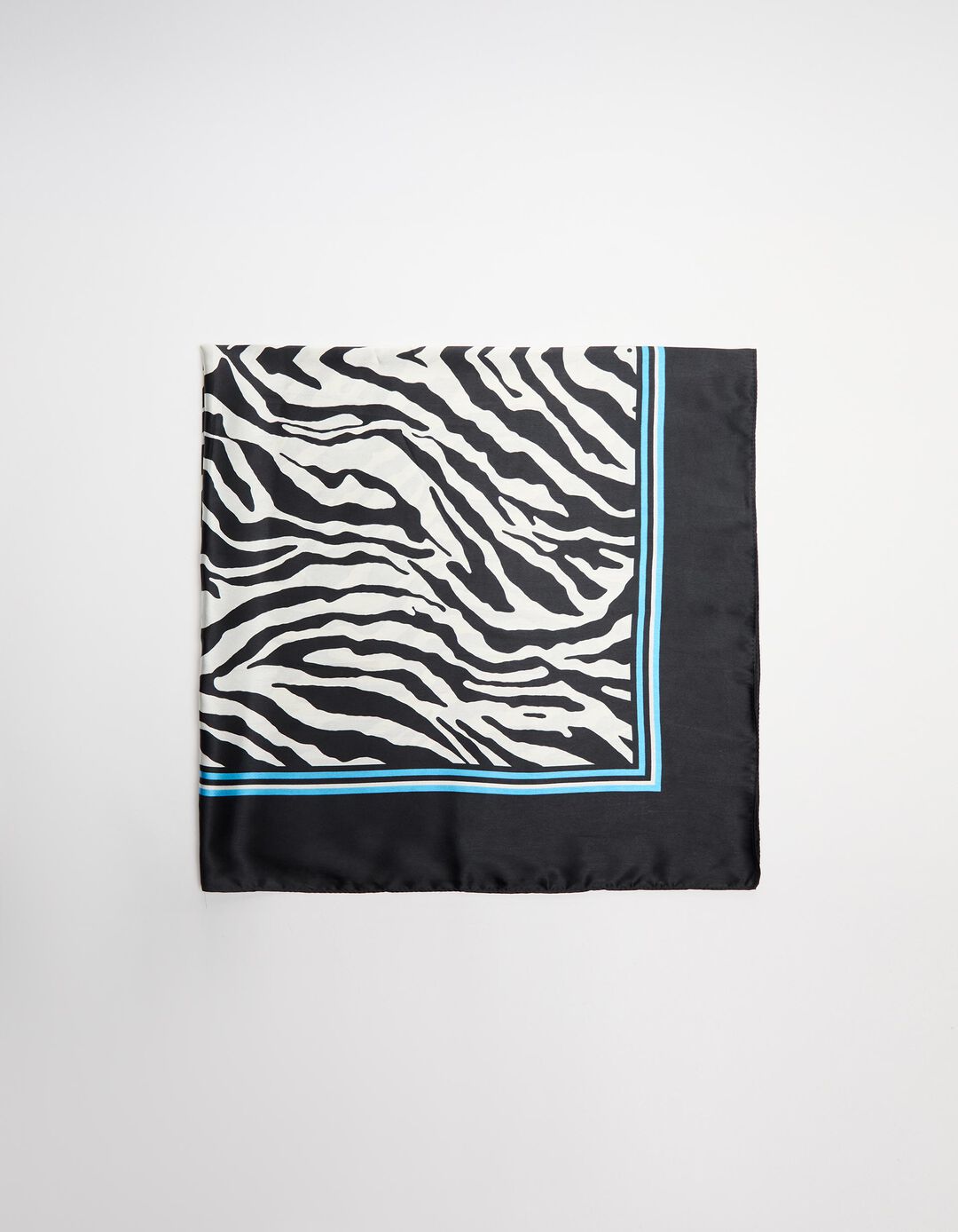 Lenço com padrão Zebra, Mulher