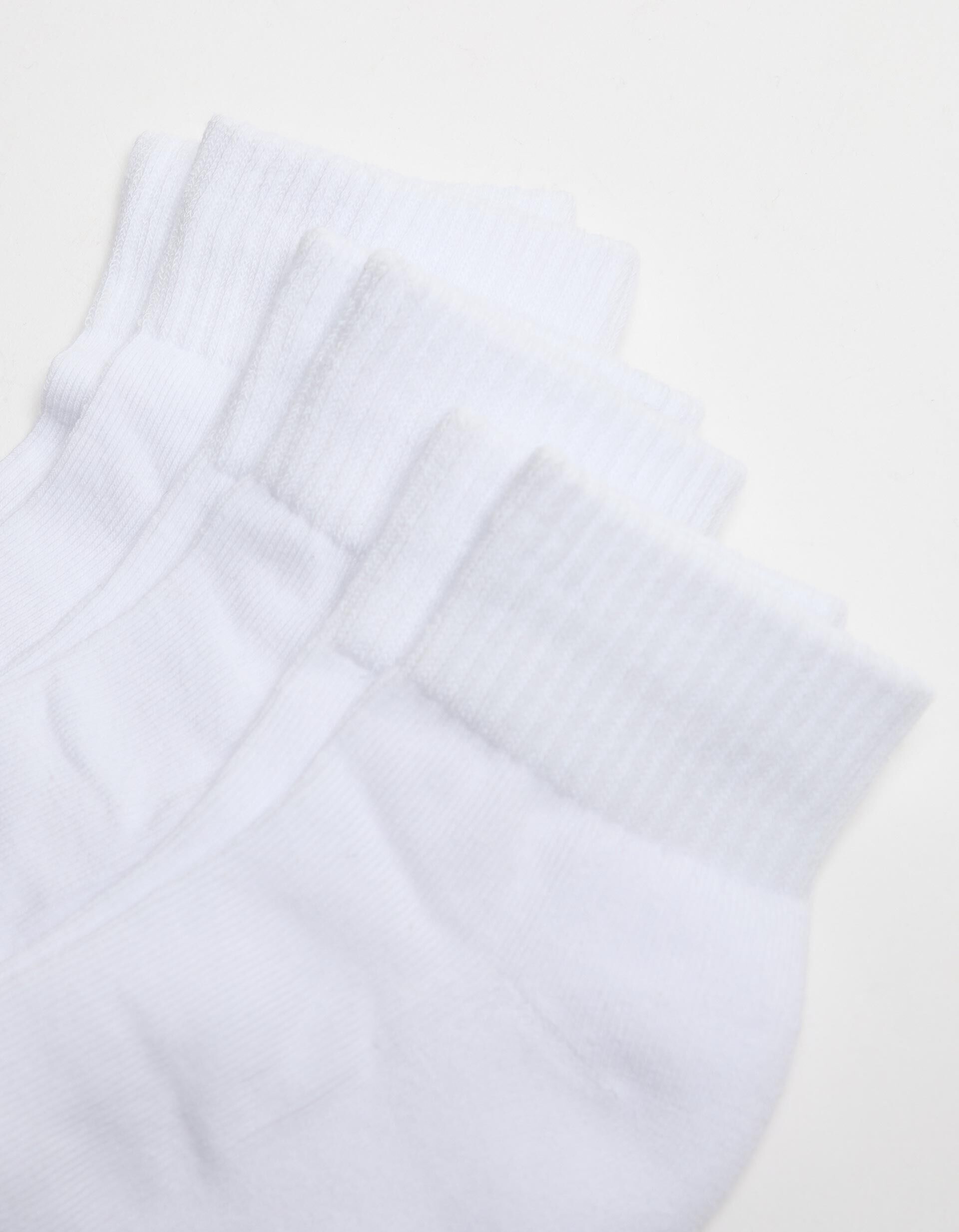 Comprar Online Pack 3 Meias Curtas, Mulher, Branco