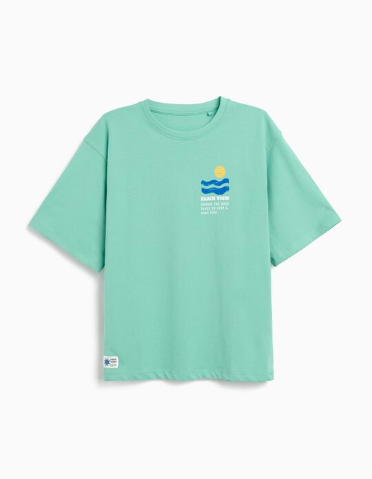 Comprar Online T-shirt, Menino, Verde Claro 