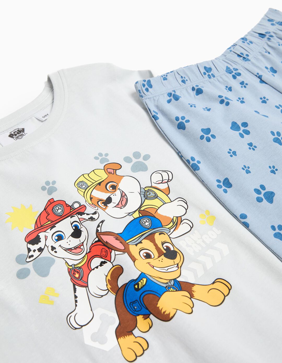 Pijama 'Patrulha Pata', Menino, Azul Claro 