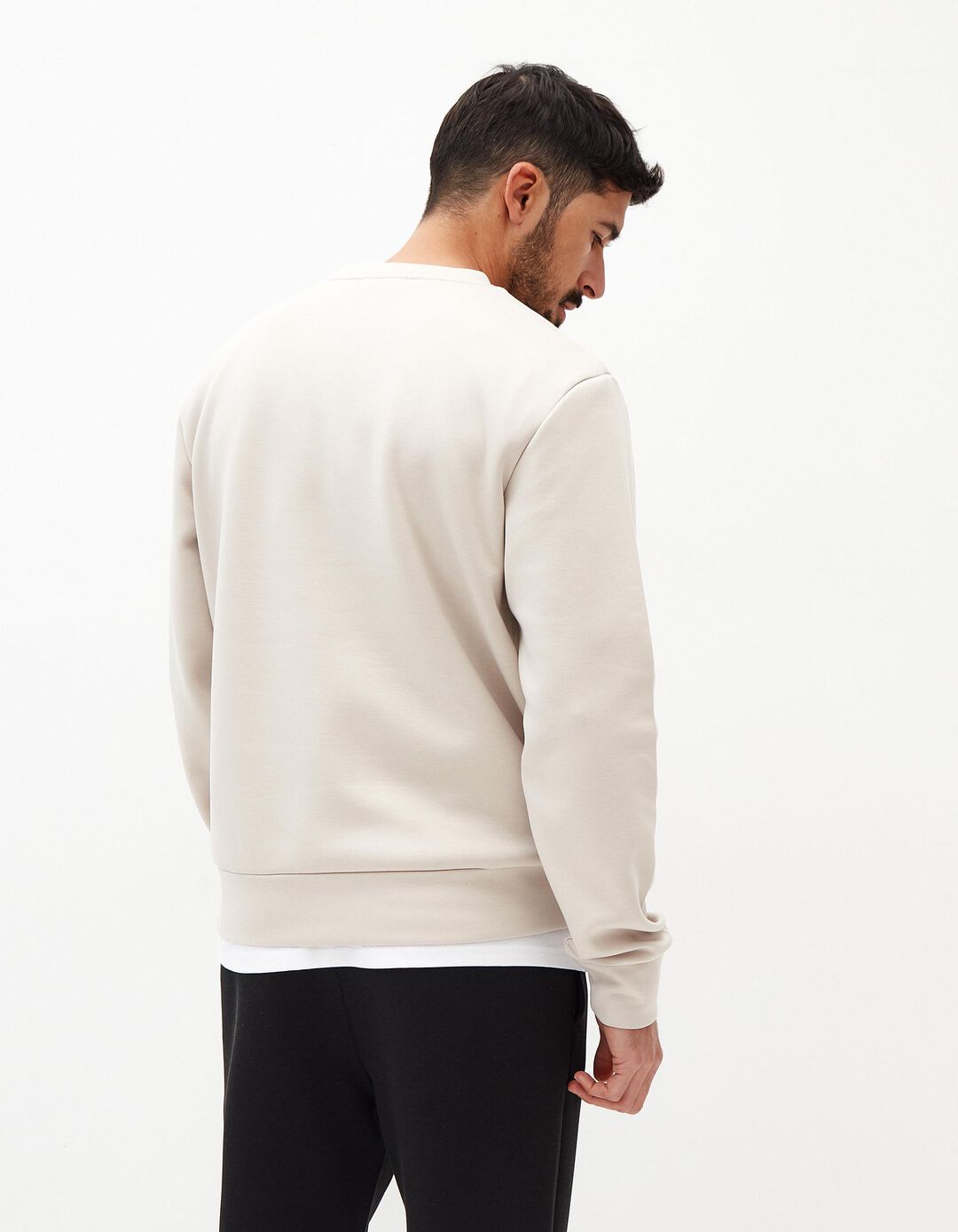 Sweatshirt, Homem, Bege Claro