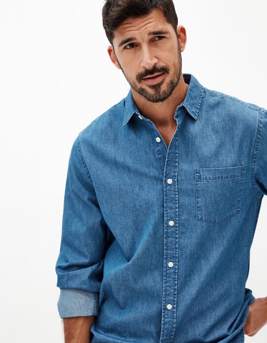 Comprar Online Camisa de Ganga, Homem, Azul