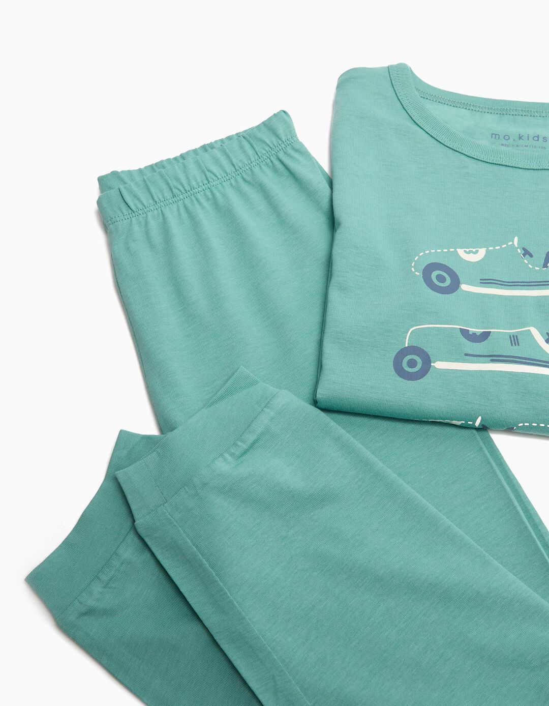 Pijama Jersey, Menino, Verde Claro