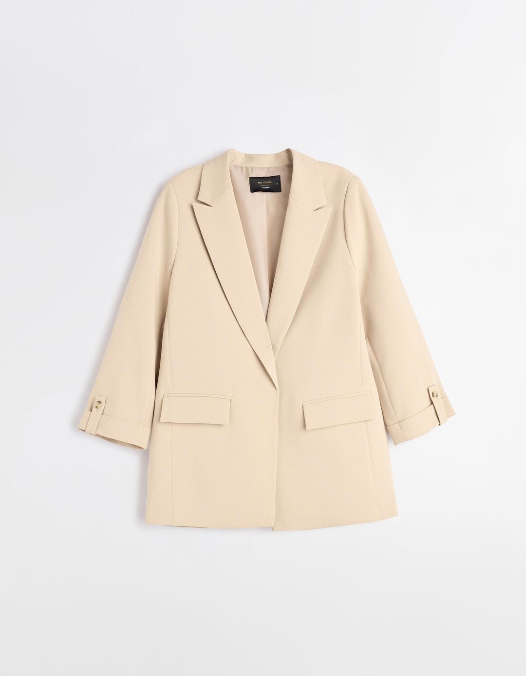 Blazer, Mulher, Bege 