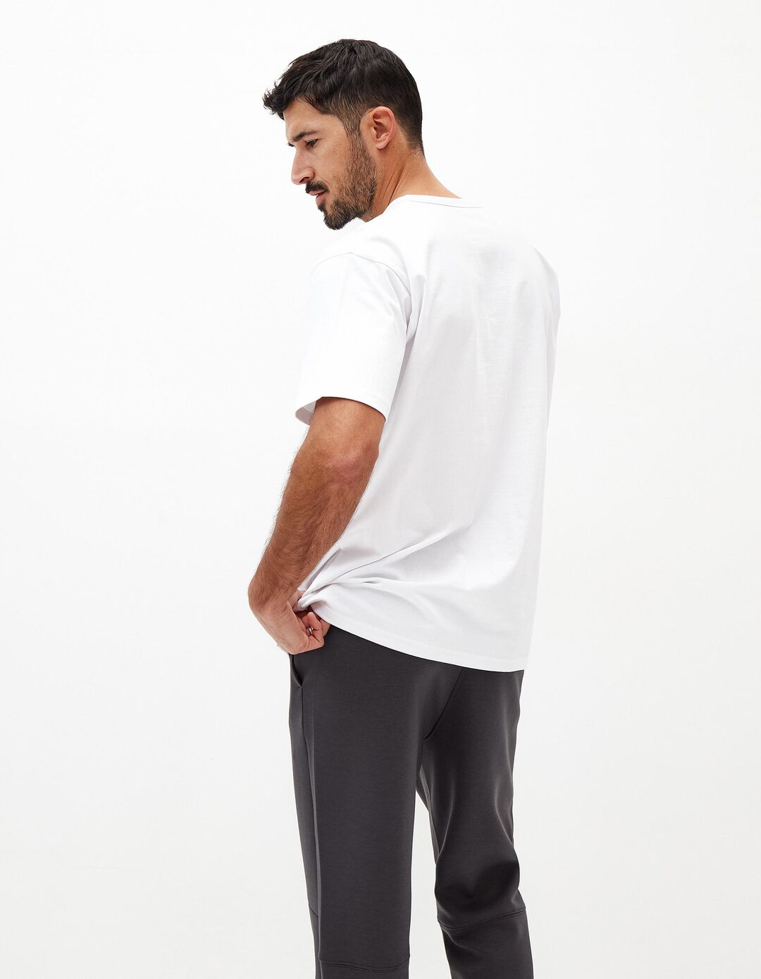 T-shirt, Homem, Branco