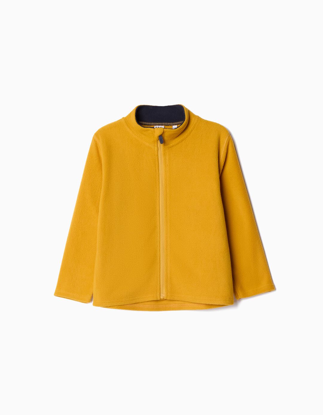 Casaco Polar Fecho de Correr, Menino, Amarelo