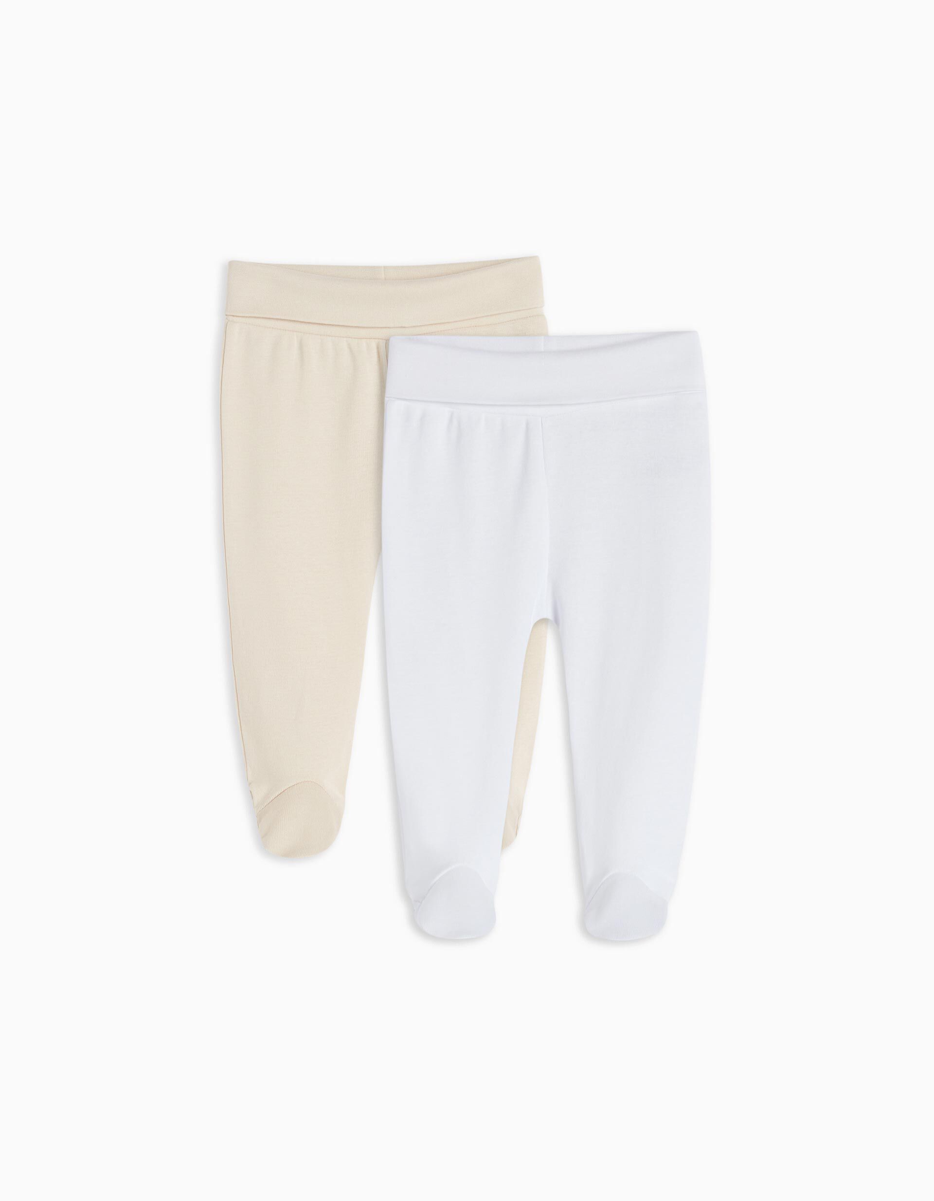 Pack 2 Cal&ccedil;as com P&eacute;s, Beb&eacute;, Multicor