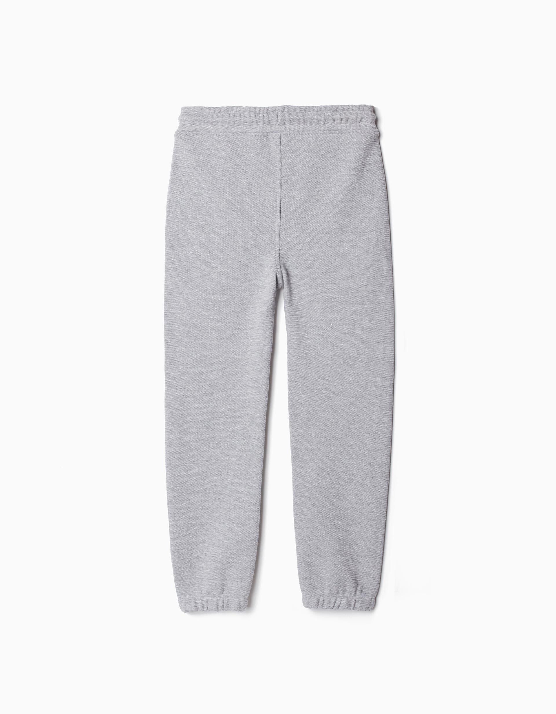 Comprar Online Joggers de Felpa, Menino, Cinzento Claro