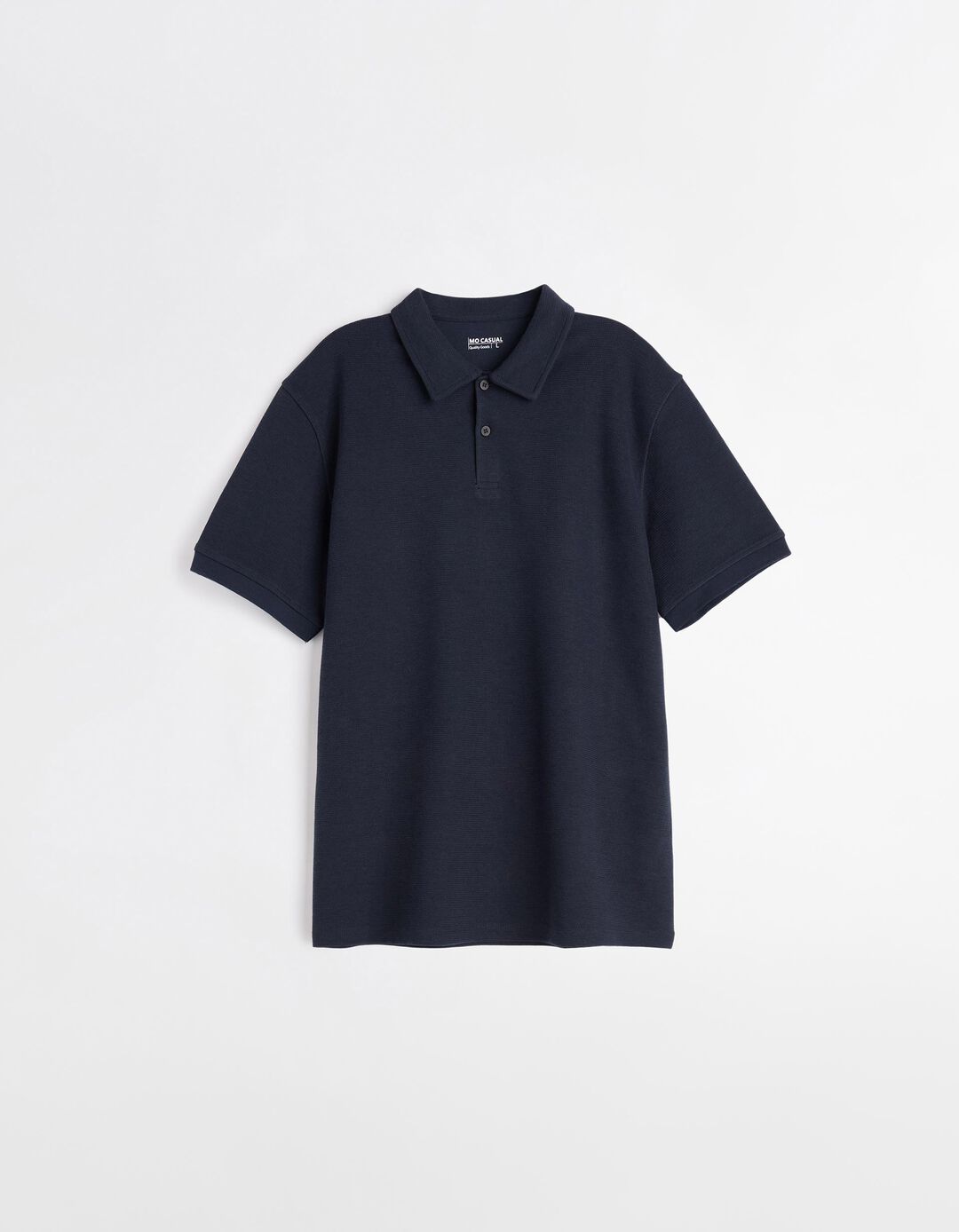 Polo Waffle, Homem, Azul Escuro