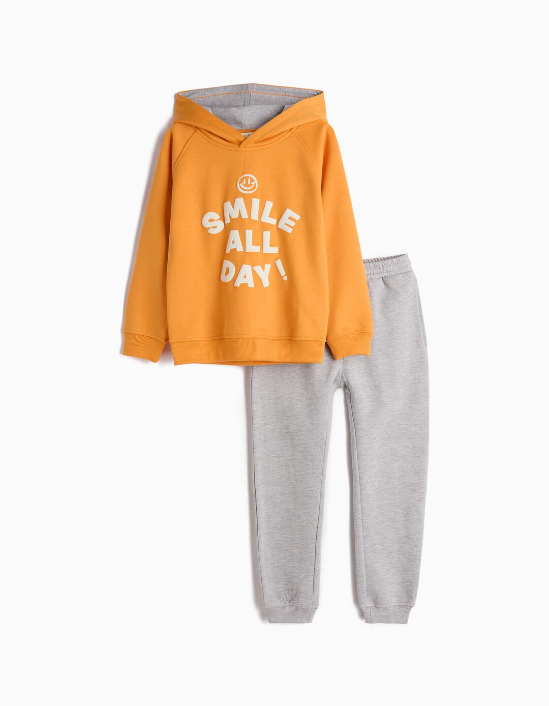 Conjunto de Jogging, Menino, Laranja