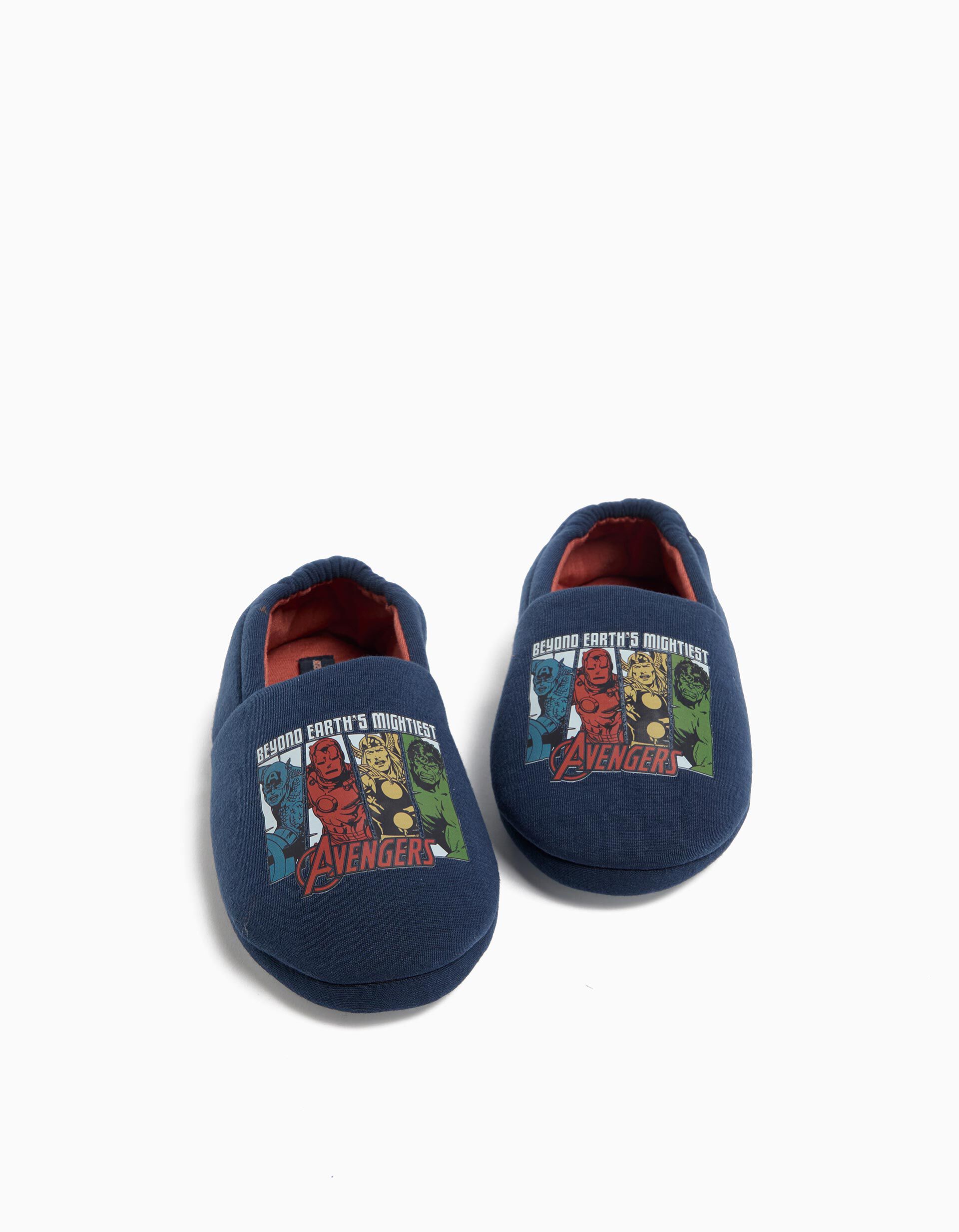 Comprar Online Pantufas 'Avengers', Menino, Azul Escuro