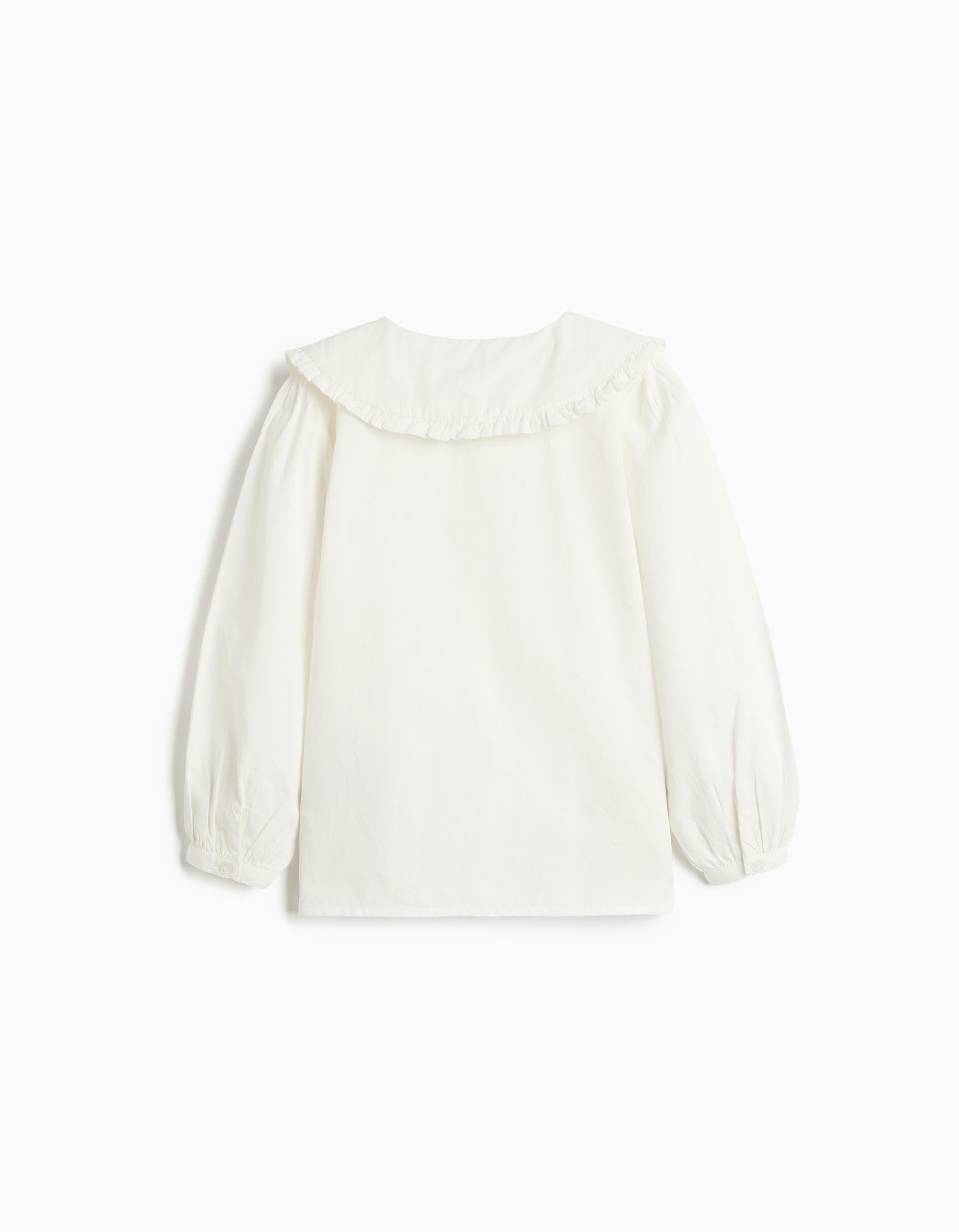 Blusa, Menina, Branco