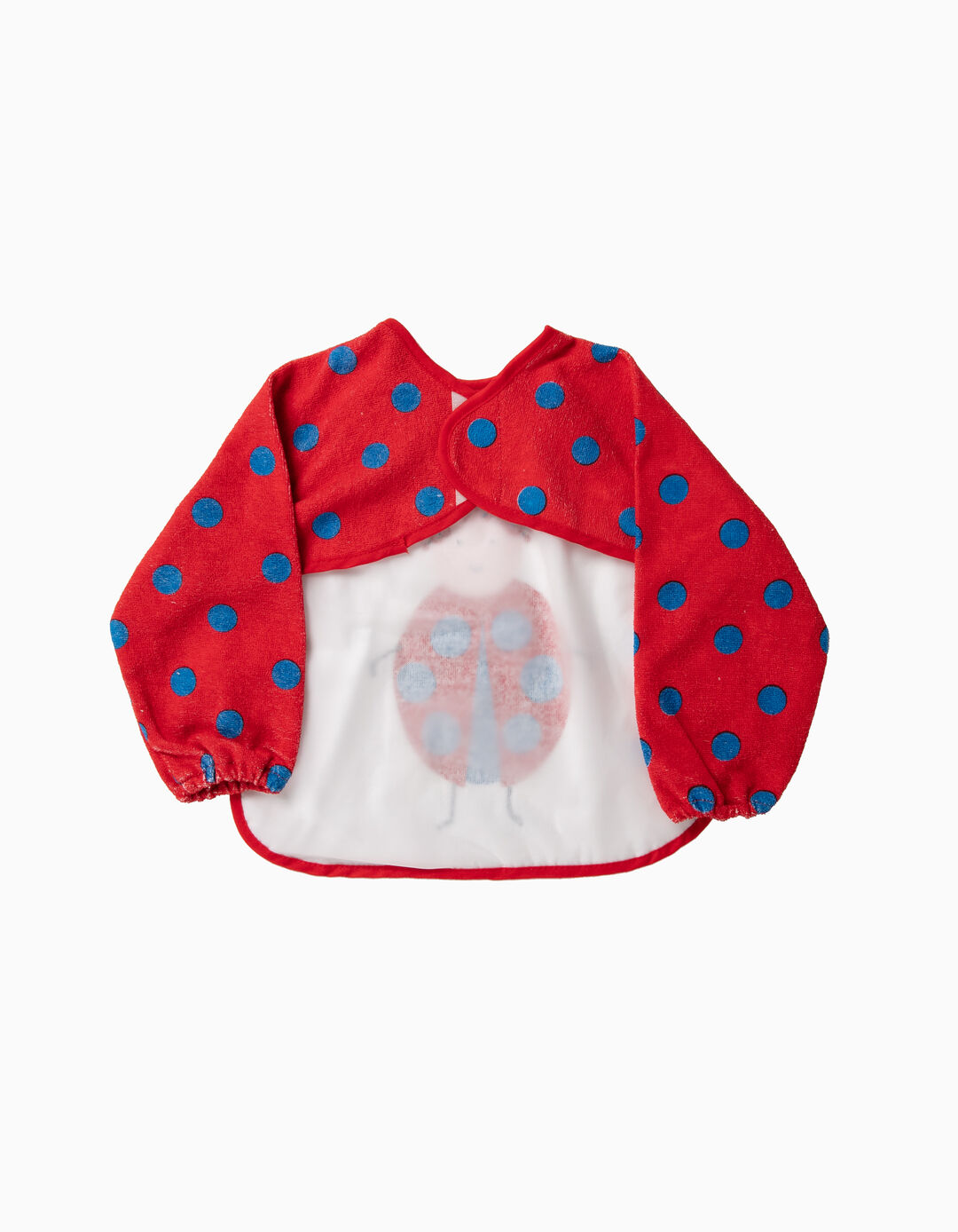 Babete Com Mangas Ladybug Zy Baby